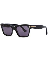 Tom Ford - Mikel Rectangle-frame Sunglasses - Lyst