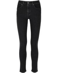Levi's - 721 Charcoal Skinny Jeans - Lyst