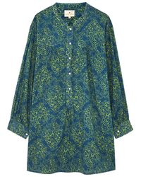 Hannah Artwear - Apollo Printed Cotton Tunic Dress - Lyst