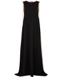 coast beaumont block colour maxi dress