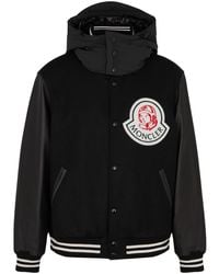 Moncler Genius - X Billionaire Boys Club Duran Wool-blend Varsity Jacket - Lyst
