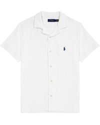 Polo Ralph Lauren - Spa Logo-Embroidered Terry Shirt - Lyst