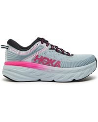Hoka One One - Bondi 7 Mesh-Knit Sneakers - Lyst