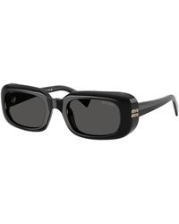 Miu Miu - Rectangle-Frame Sunglasses - Lyst