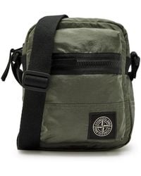 Stone Island - Logo-Appliquéd Nylon Pouch Bag - Lyst