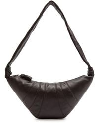 Lemaire - Croissant Medium Grained Leather Shoulder Bag - Lyst