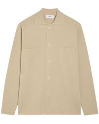 Lardini - Fine-Knit Wool Jacket - Lyst