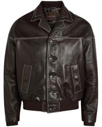 Wales Bonner - Time Leather Jacket - Lyst