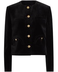 Blazé Milano - Shamo Bolero Velvet Jacket - Lyst