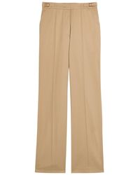 Gabriela Hearst - Vesta Straight-Leg Cotton Trousers - Lyst