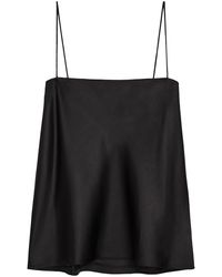 Another Tomorrow - Silk Top - Lyst