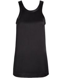 TOTEME - Satin Tank Top - Lyst