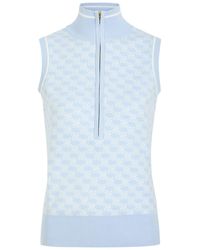 Varley - Vincent Logo-Monogrammed Stretch-Knit Top - Lyst