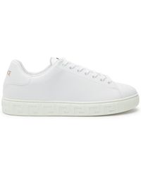 Versace - Greca Responsible Faux Leather Sneakers - Lyst