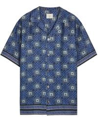 CHE - Telha Printed Linen Shirt - Lyst