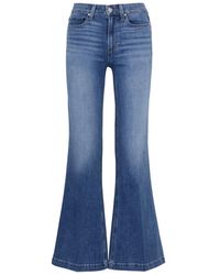 PAIGE - Genevieve Flared Jeans - Lyst