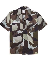 Norse Projects - Mads Camouflage-print Cotton Poplin Shirt - Lyst