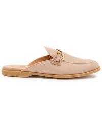 Tod's - Gom.Leg Nubuck Sliders - Lyst
