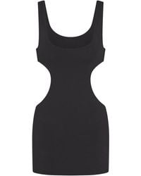 Skims - Cut-Out Stretch-Jersey Mini Dress - Lyst