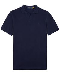 Polo Ralph Lauren - Johny Logo Stretch-Cotton Polo Shirt - Lyst