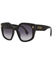Fendi - Bold Oversized Sunglasses - Lyst