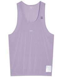 Satisfy - Space-O Singlet Stretch-Jersey Running Tank Top - Lyst