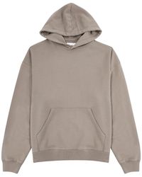 Axel Arigato - Drill Logo-Embroidered Hooded Cotton Sweatshirt - Lyst