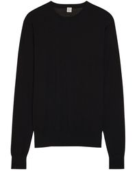 TOTEME - Wool-Blend Jumper - Lyst