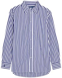 Polo Ralph Lauren - Striped Cotton-Poplin Shirt - Lyst