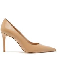 Stuart Weitzman - Stuart Power 85 Leather Pumps - Lyst