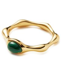 Missoma - Embellished 18kt Gold Vermeil Ring - Lyst