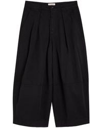 YMC - Deadbeat Relaxed Barrel-Leg Stretch-Denim Trousers - Lyst