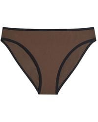 TOTEME - Contrast-Trim Bikini Briefs - Lyst