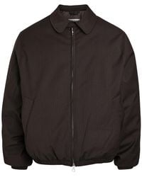 Our Legacy - Avenue Pinstriped Padded Woven Jacket - Lyst
