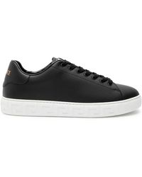 Versace - Greca Responsible Faux Leather Sneakers - Lyst