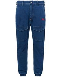 evisu jogger pants