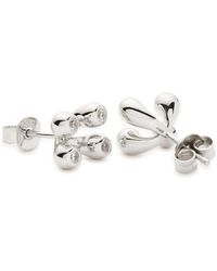 Missoma - X The Flag Twins Atom Sterling Stud Earrings - Lyst
