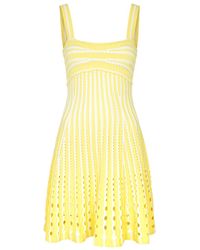 Jonathan Simkhai - Franklin Open-Knit Mini Dress - Lyst