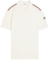 Moncler - Logo-Appliquéd Piqué Cotton Polo Shirt - Lyst
