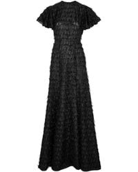 The Vampire's Wife - Light Sleeper Fringed Organza Gown - Lyst