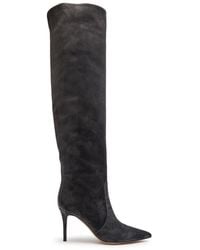Gianvito Rossi - Hansen Suede Over-The-Knee Boots - Lyst