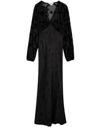 Never Fully Dressed - Emma Swallow Romance Satin Maxi Dress - Lyst