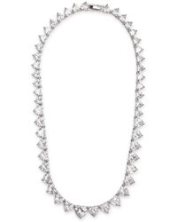 Fallon - Monarch Heart Rivere Embellished Necklace - Lyst