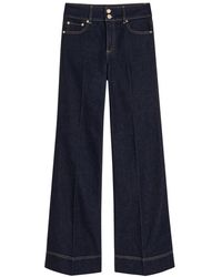 Alice + Olivia - Perfect Wide-Leg Jeans - Lyst