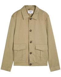 Wax London - Strand Twill Jacket - Lyst