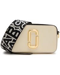 Marc Jacobs - The Snapshot Colour-Blocked Leather Cross-Body Bag - Lyst