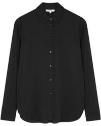 Vince - Stretch-silk Shirt - Lyst