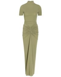 Ronny Kobo - Enid Ruched Tissue Jersey Maxi Dress - Lyst