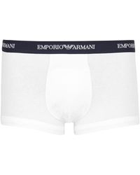 Emporio Armani - Stretch Cotton Boxer Briefs - Lyst