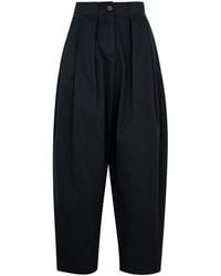 Palmer//Harding - Solo Tapered Stretch-cotton Trousers - Lyst